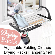 Adjustable Folding Clothes Drying Racks Hanger Shelf - dailyneed.life
