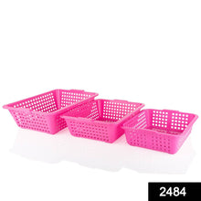 Plastic Multiple Size Cane Fruit Baskets (3 Size Large, Medium, Small) - dailyneed.life