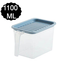 Air Tight Unbreakable Big Size 1100 ml Square Shape Kitchen Storage Container (Set of 6) - dailyneed.life