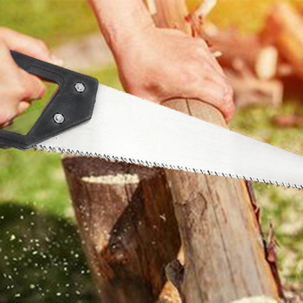 Powerful Hand Saw with Hardened Steel blades 450mm - dailyneed.life