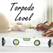 28 cm Aluminum Alloy Magnetic Torpedo Level Metric Rulers - dailyneed.life