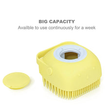 SILICONE MASSAGE BATH BODY BRUSH WITH SHAMPOO DISPENSER, SCRUBBER - dailyneed.life