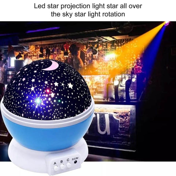 Colour Changing Good Night Star Master Rotating Projection Night Lamp - dailyneed.life