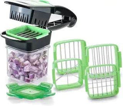 Premium Vegetable Dicer Multi Chopper Set 5 in 1 Cutting Blades - dailyneed.life