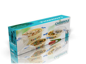 Hot N Fresh Insulated Plastic Casserole Gift Set (3 Pieces) - dailyneed.life