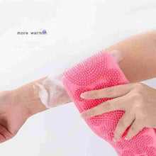 Eco-Friendly Silicone Shower Brush & Back Scrubber Towel - dailyneed.life