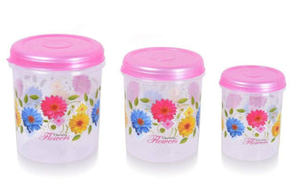3 Pc Storage Container used in all kinds of places including household and offices for storing stuffs and items etc. - dailyneed.life