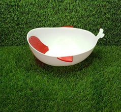 Plastic Rice Pulses Fruits Vegetable Noodles Pasta Washing Bowl and Strainer - dailyneed.life