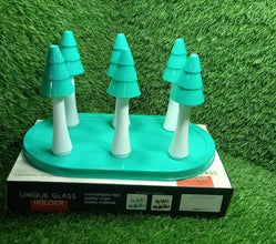 Plastic Glass Stand Antique / Tumbler Holder / Glass Holder for Kitchen / Dining Table - dailyneed.life