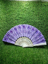 Hand Folding Fan, Chinese Vintage Style Handheld Fan with Fabric Sleeve - dailyneed.life