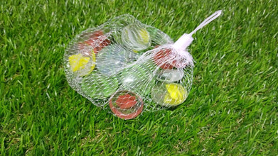 Glass Gem Stone, Flat Round Marbles Pebbles for Vase Fillers, Attractive pebbles for Aquarium Fish Tank. - dailyneed.life