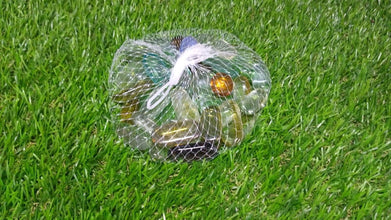 Glass Gem Stone, Flat Round Marbles Pebbles for Vase Fillers, Attractive pebbles for Aquarium Fish Tank. - dailyneed.life