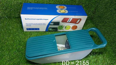 Multifunctional Vegetable Slicer Cutter Onion and Potato Slicer cutter with 6blades and 1 peeler - dailyneed.life