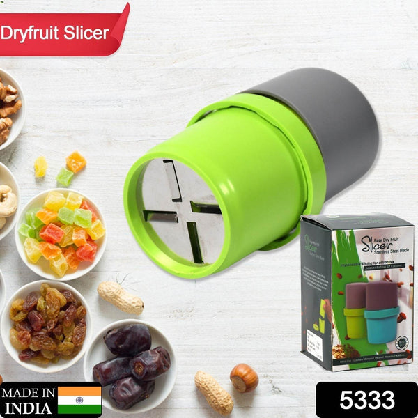 Plastic Dry Fruit and Paper Mill Grinder Slicer - 3-in-1 Blade for Chocolate and Butter, Standard, Multicolor - dailyneed.life