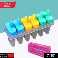 Ice Candy Maker Upgrade sicle Molds Sets 6 Ice Makers Reusable Ice Lolly Cream Mold Home-Made sicles Mould with Stick - dailyneed.life