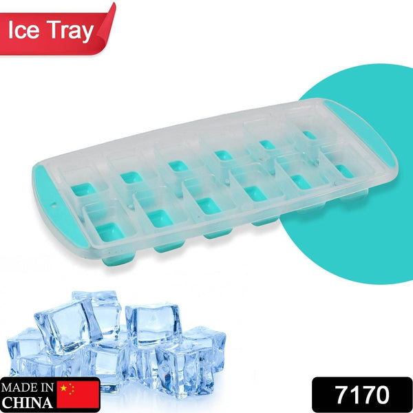 12-Grid Silicone Ice Cube Tray - Food-Grade Square Ice Maker, Easy Release Bottom - dailyneed.life