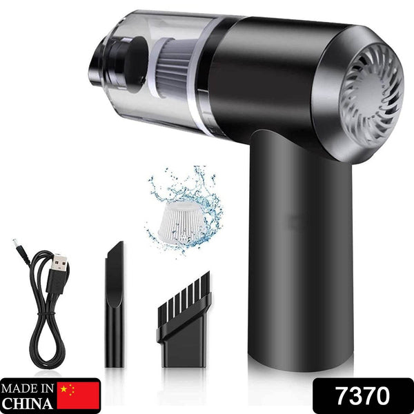 2 in 1 Wireless Vacuum Cleaner – 120W Handheld USB Rechargeable for Home & Car (1 Pc) - dailyneed.life