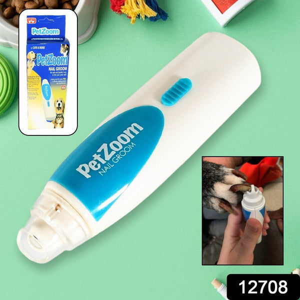 Electric Pet Nail Paw Trimmer, Clipper for Dogs and Cats – Cordless Nail Grinding Grooming Tool (1 Pc / Battery Not Included) - dailyneed.life