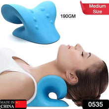 Neck Relaxer | Cervical Pillow for Neck & Shoulder Pain | Chiropractic Acupressure Manual Massage | Medical Grade Material | Recommended by Orthopaedics - dailyneed.life