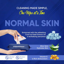 Refreshing Wet Wipes for Face | Facial Cleansing | Refreshing & Skin Hydration| Soothing for skin | pH Balance & Alcohol Free | Nourishing with Fruit extract | 25 Wipes - dailyneed.life