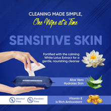 Refreshing Wet Wipes for Face | Facial Cleansing | Refreshing & Skin Hydration| Soothing for skin | pH Balance & Alcohol Free | Nourishing with Fruit extract | 25 Wipes - dailyneed.life
