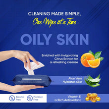 Refreshing Wet Wipes for Face | Facial Cleansing | Refreshing & Skin Hydration| Soothing for skin | pH Balance & Alcohol Free | Nourishing with Fruit extract | 25 Wipes - dailyneed.life