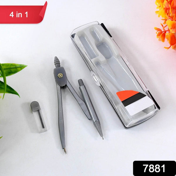 4-in-1 Premium Geometry Compass Set for Students and Professionals - dailyneed.life