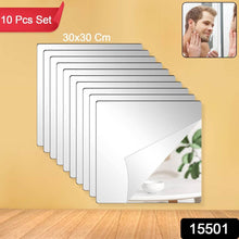 Flexible Acrylic Mirror Set (30x30 cm & 10 Pcs Set) - dailyneed.life