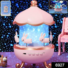 Bunny’s Carousel Rotating LED Night Light - dailyneed.life