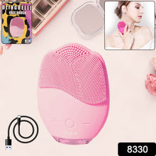 Rechargeable Sonic Silicone Face Cleansing Brush - dailyneed.life