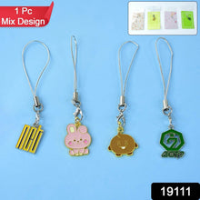 Cartoon Metal Mobile Straps and Keychains (1 Pc & mix Design) - dailyneed.life