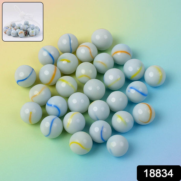 Classic Glass Marbles Pack of Approx 30 Pc - dailyneed.life