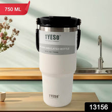 High Quality Stainless Steel Vacuum Glass Insulated Glass Coffee Cups Double Walled Travel Mug, Car Coffee Mug (With Lid & Handle / 1 Pc) - dailyneed.life