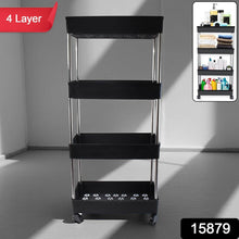 Movable Storage Rack Trolley - dailyneed.life