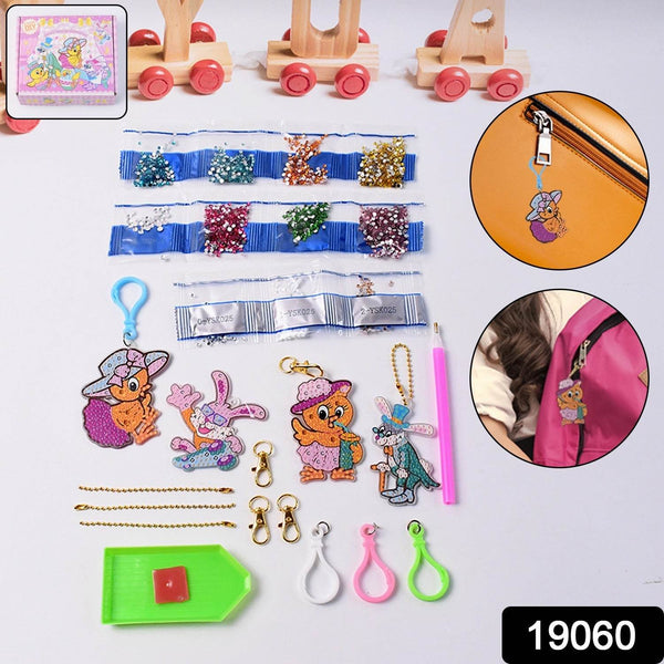 Cartoon Painting Keychain Craft Kit - dailyneed.life