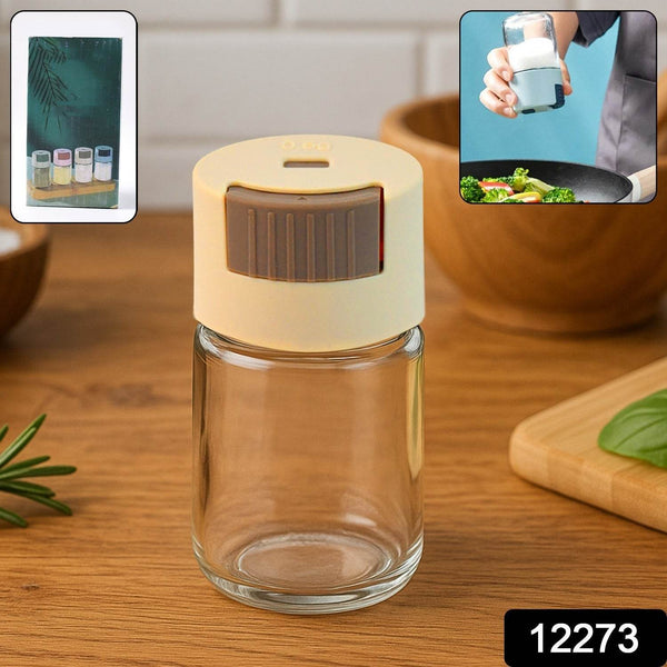 Adjustable Spice Dispenser Glass Jar(1 Pc) - dailyneed.life
