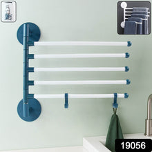 Rotating Bar Wall Mounted Swivel Towel Rack - dailyneed.life