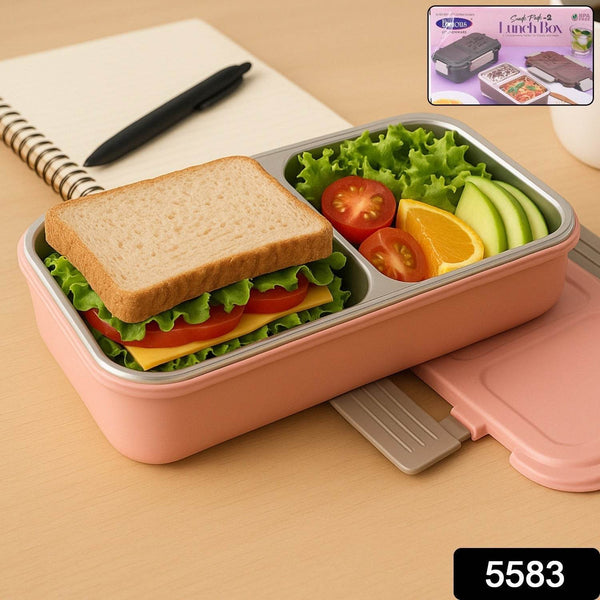 BPA-Free Snack Pack-2 Lunch Box – 2-Compartment - dailyneed.life