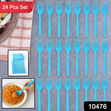Reusable Food-Grade Plastic Forks (24 Pc) - dailyneed.life