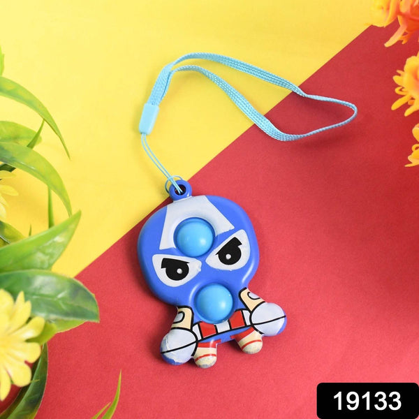 Silicone Fidget Sensory Stress Reliever Keychain Toy (1 Pc) - dailyneed.life