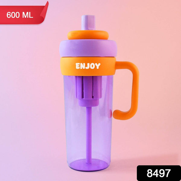 Premium Plastic Water Bottle Approx 600ML (1 Pc) - dailyneed.life