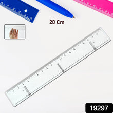 20 cm Transparent Plastic Ruler (1 Pc) - dailyneed.life