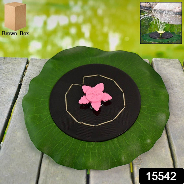 Decorative Solar-Powered Floating Water Fountain Pump - dailyneed.life