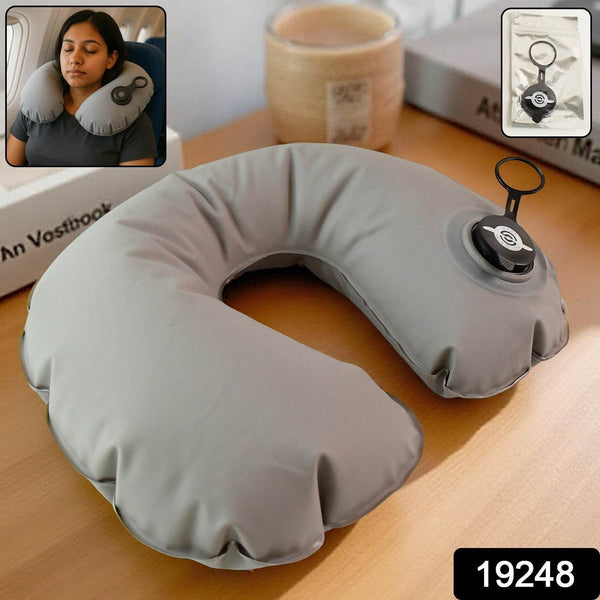 Premium Quality Inflatable Travel Neck Pillow (1 Pc) - dailyneed.life