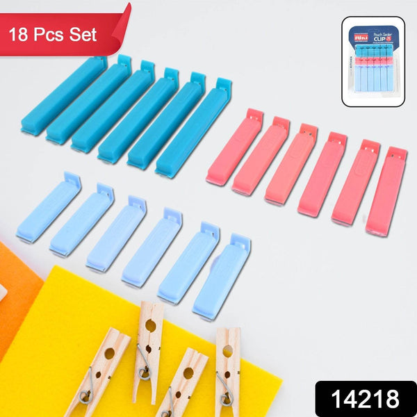 Ritu 18-Piece Plastic Pouch Sealer Clip Set - dailyneed.life