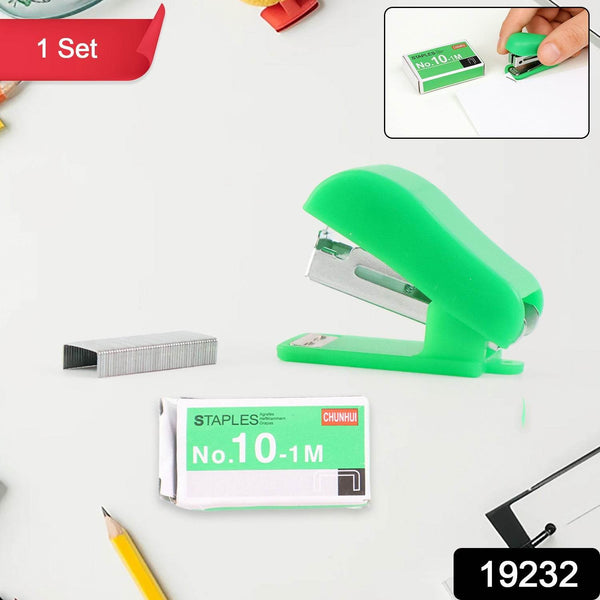 Mini Stapler with 1 Strip of Staples (1 Set) - dailyneed.life