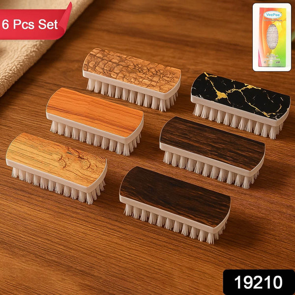 VeePee Heavy-Duty Cloth Washing Brush Set 6 Pcs - dailyneed.life