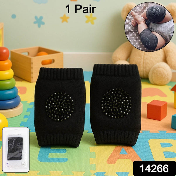 Black Toddler Wool Knit Leg Warmer (Knee Guard) - dailyneed.life
