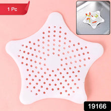 White Silicone Star Shaped Sink Filter Bathroom Hair Catcher Drain Strainers for Basin - dailyneed.life