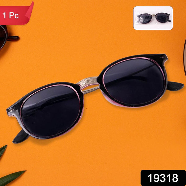 Pink UV Protected Round Sunglasses, classic Sunglasses for Men & Women, Lightweight - dailyneed.life